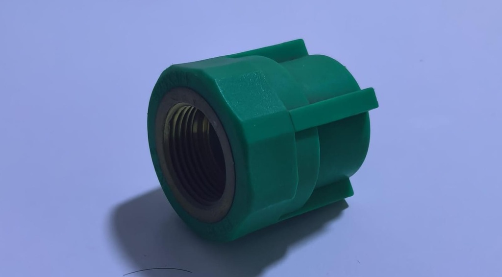  PPR FEMALE COUPLING INSIDE BRASS 3/4"X3/4" 