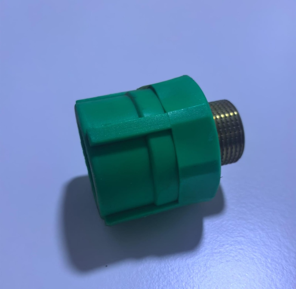  PPR MALE ADAPTER BRASS 3/4''X1'' 
