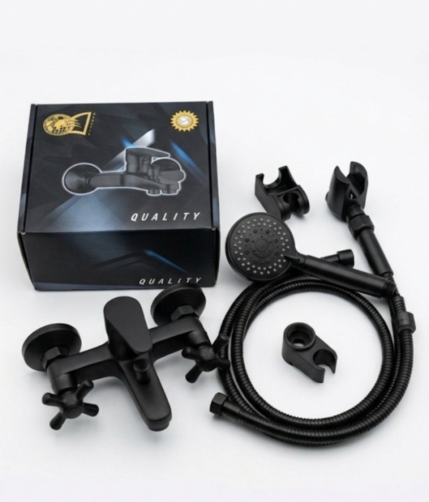  QUALITY BATH MIXER BLACK H/DUTY - CHINA 