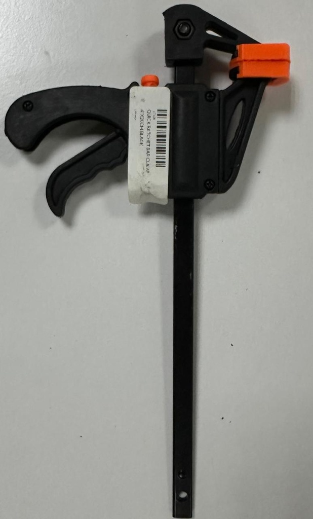  QUICK RATCHET BAR CLAMP 4"X20CM BLACK 