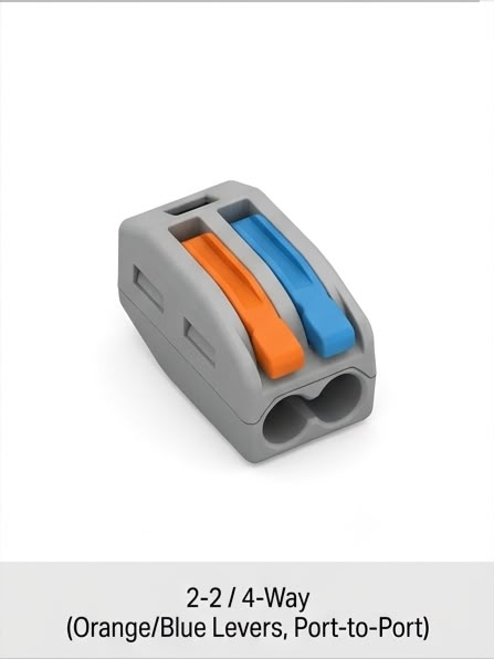  QUICK WIRE CONNECTOR TERMINAL GRAY - PCT-2-2 