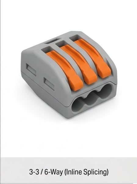 QUICK WIRE CONNECTOR TERMINAL GRAY - PCT-3-3