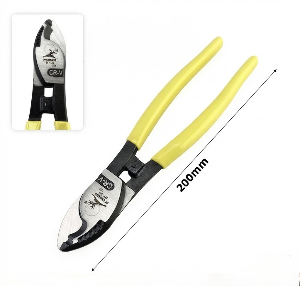 R'DEER CABLE CUTTER 9" 250MM YELLOW HANDLE - RT-38