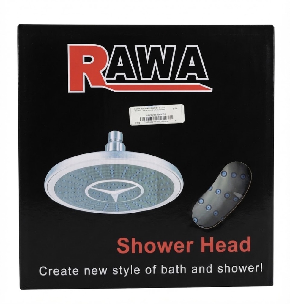  RAWA SHOWER HEAD 8'' MODEL NO CC69 