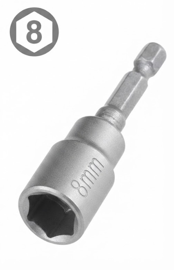  ROTO NUT SETTER MAGNETIC 8MM - TAIWAN 