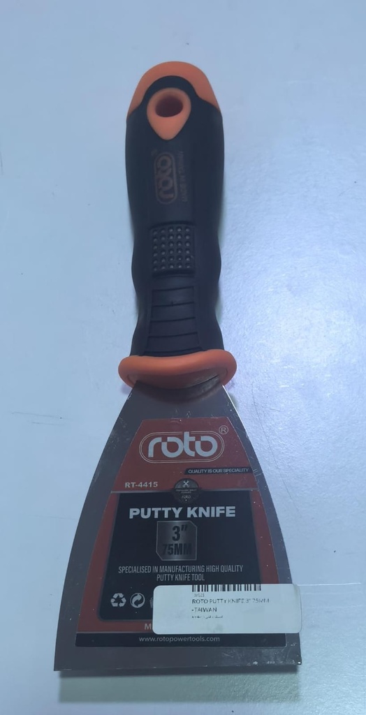  ROTO PUTTY KNIFE 3" 75MM -TAIWAN 