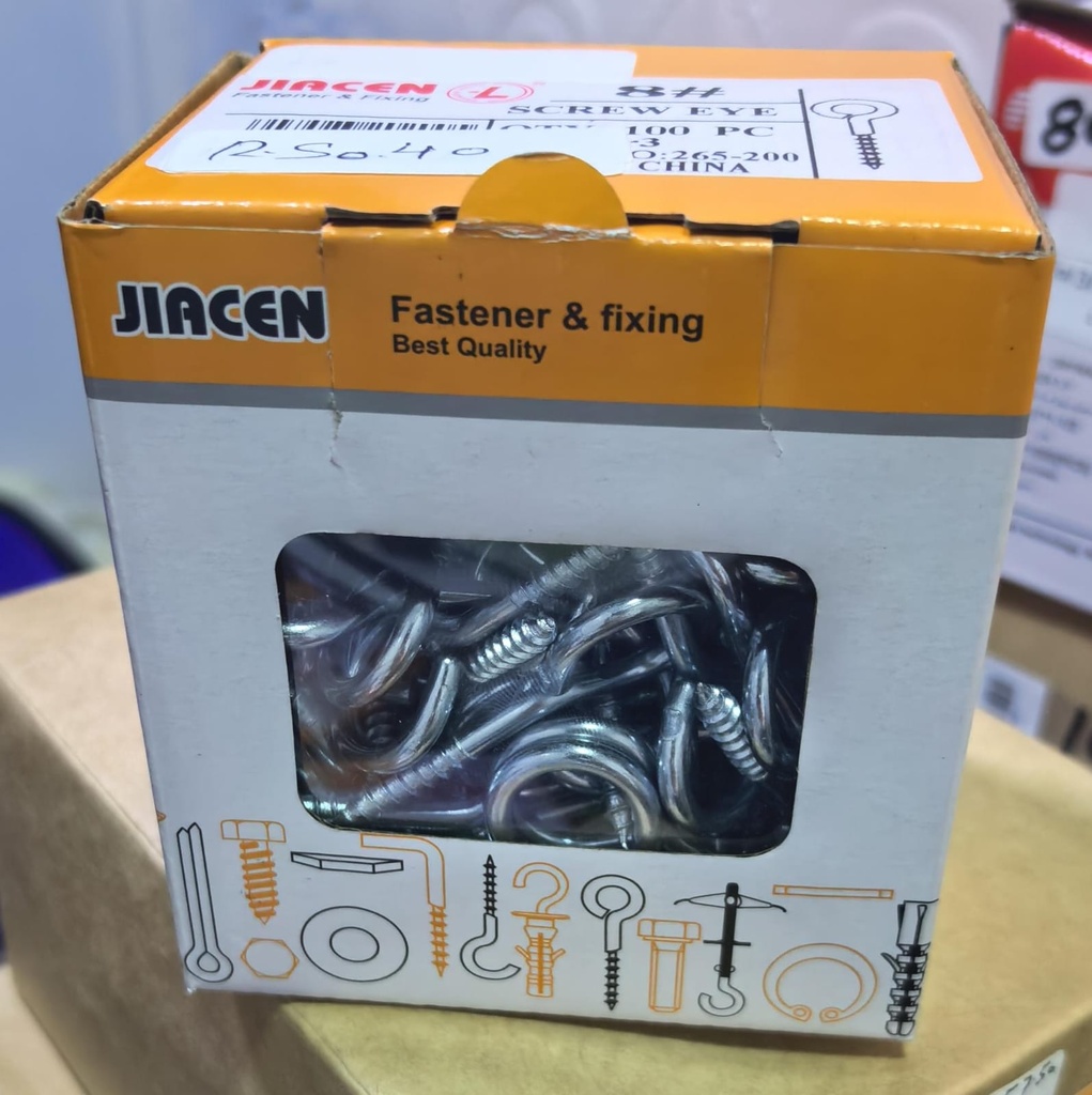 SCREW HOOK NO.06# -JIACEN-CHINA