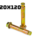  SLEEVE ANCHOR BOLT NUT TYPE 20X120 
