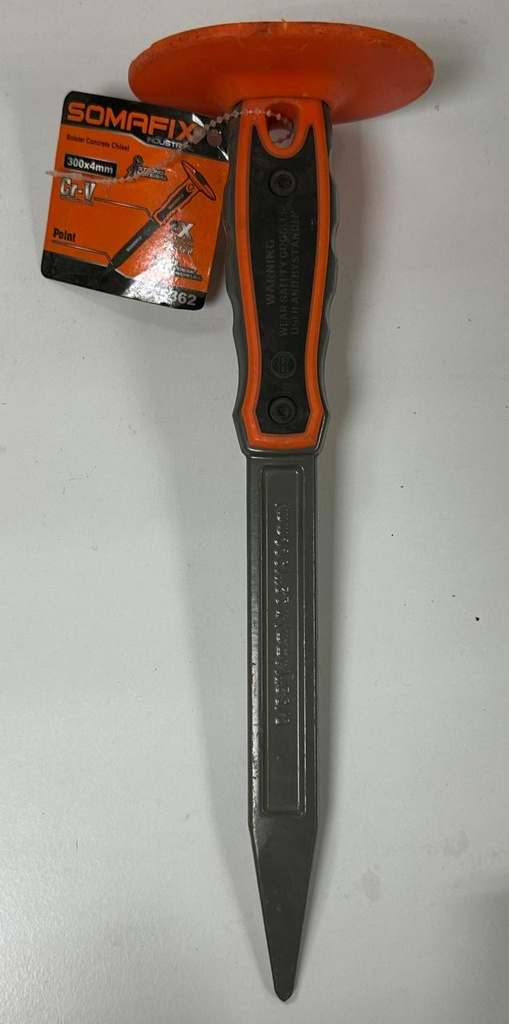  SOMAFIX BOLSTER CONCRET CHISEL POINT 5/32"(4MM)X12"(300MM) 