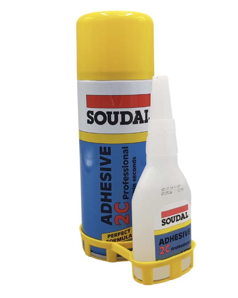  SOUDAL 2C ADHESIVE 400ML BONDS WITHIN SECONDS 