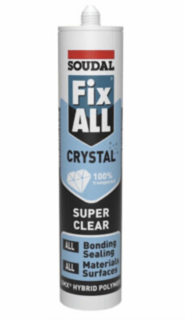  SOUDAL FIX ALL CRYSTAL SUPER CLEAR 290ML - EU 