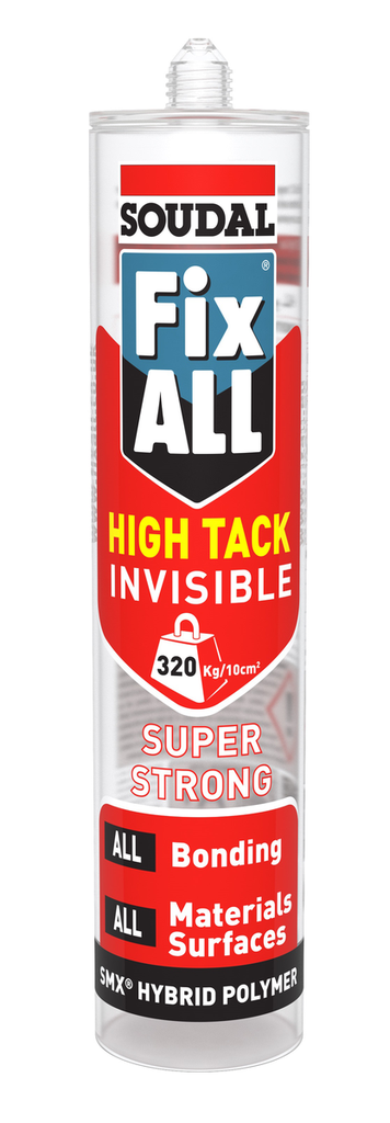  SOUDAL FIX ALL HIGH TACK INVISIBLE 290ML - EU 