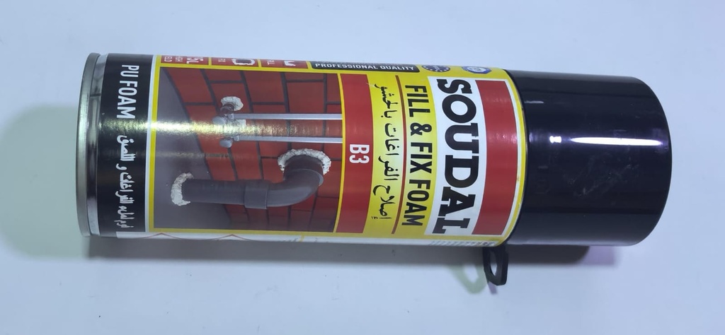  SOUDAL FOAM FILL & FIX 300ML - SMALL 