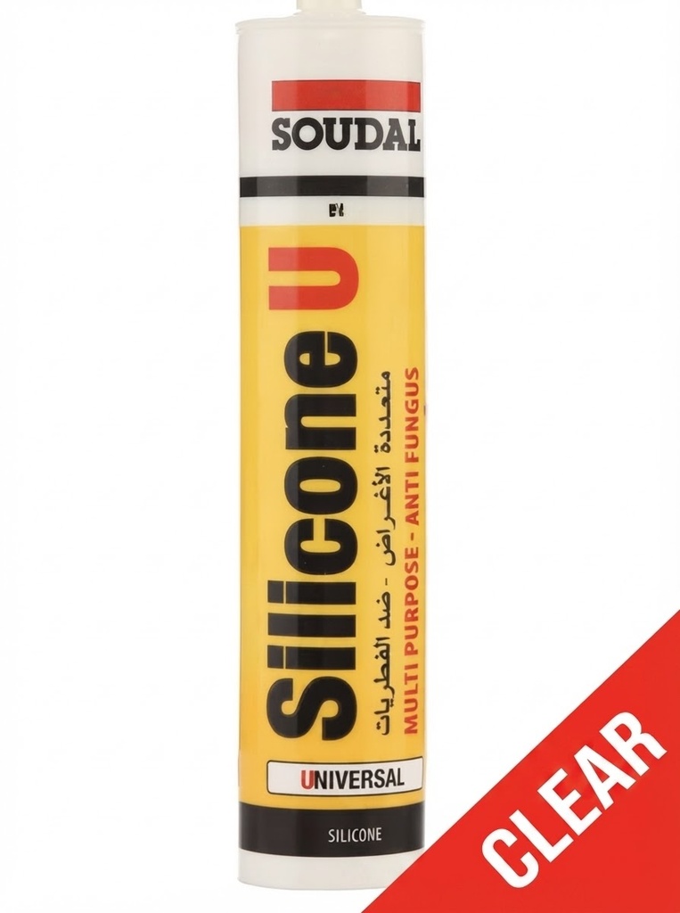  SOUDAL SILICONE CLEAR - U.A.E 