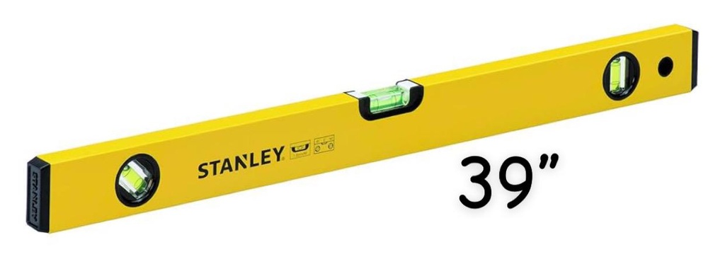  STANLEY ALUMINIUM LEVEL 100CM 40" - STHT42813 
