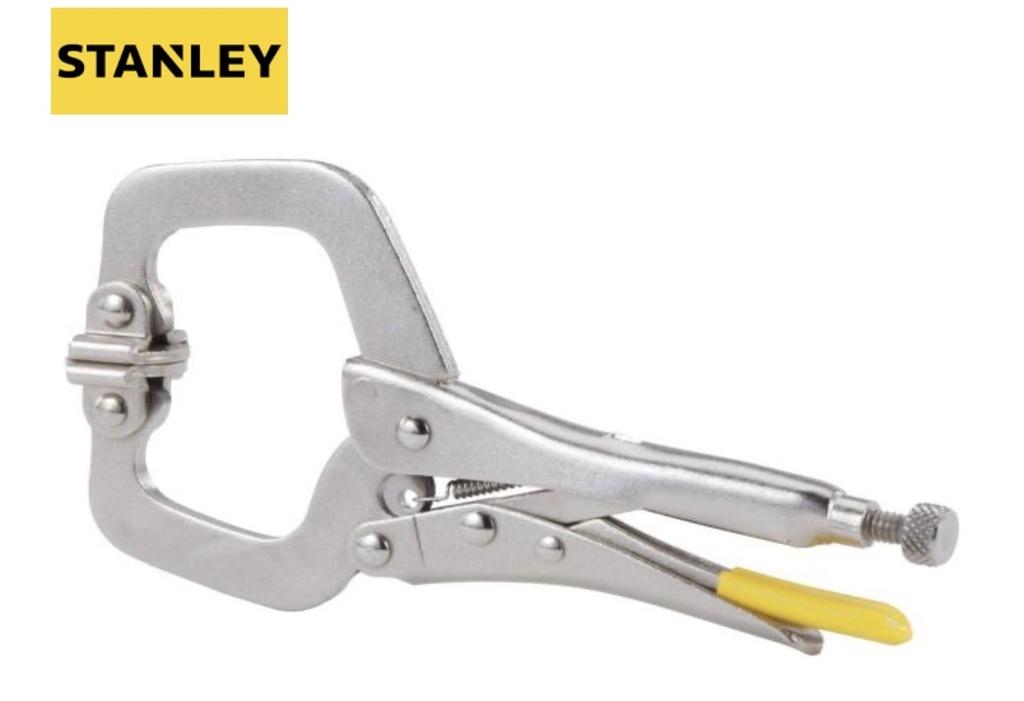 STANLEY MAXSTEEL C CLAMP LOCKING PLIERS 285MM - 0-84-816