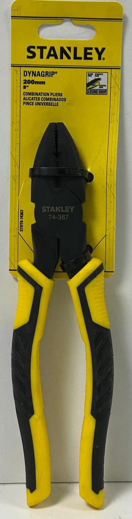  STANLEY COMBINATION PLIER DYNAGRIP 200MM -CHINA 
