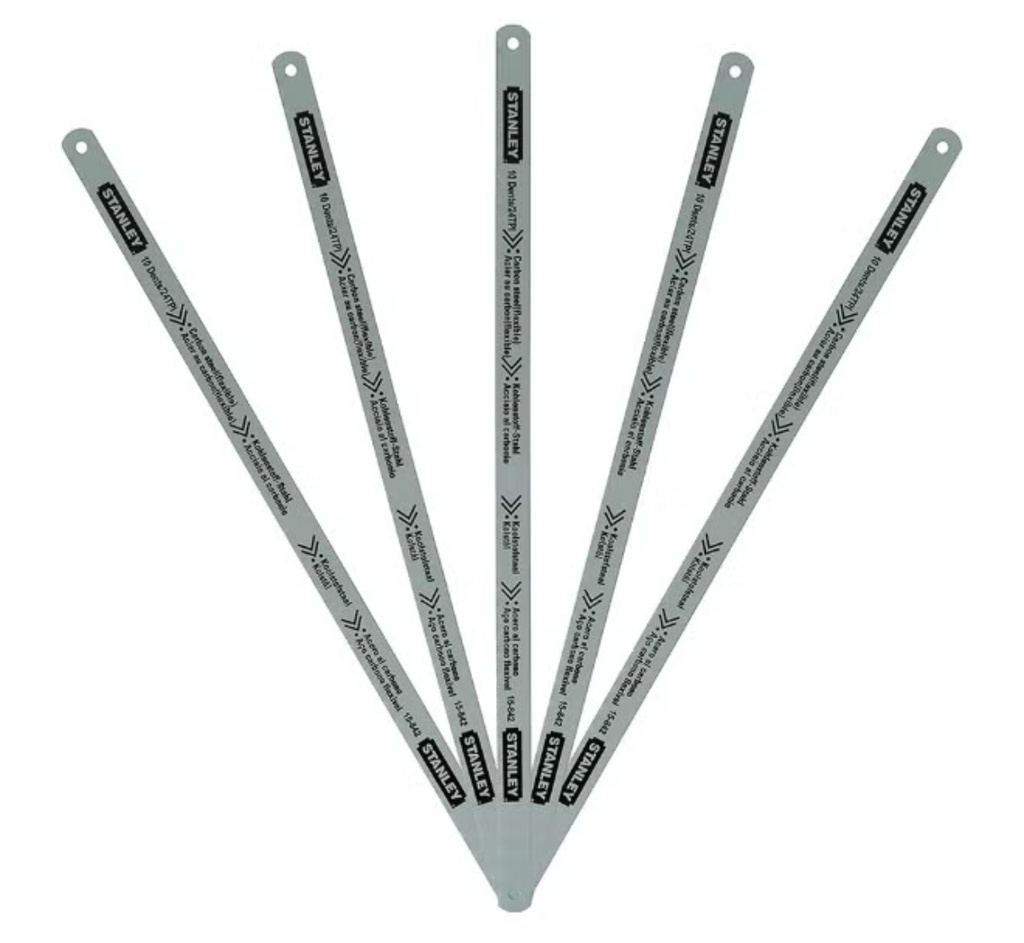  STANLEY HACKSAW BLADE 10DENTS 300MM/24T - 15-842 