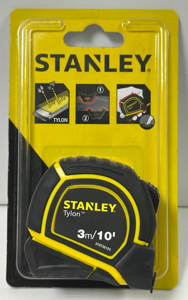 STANLEY MEASURING TAPE TYLON 3MTR - STHT36193 