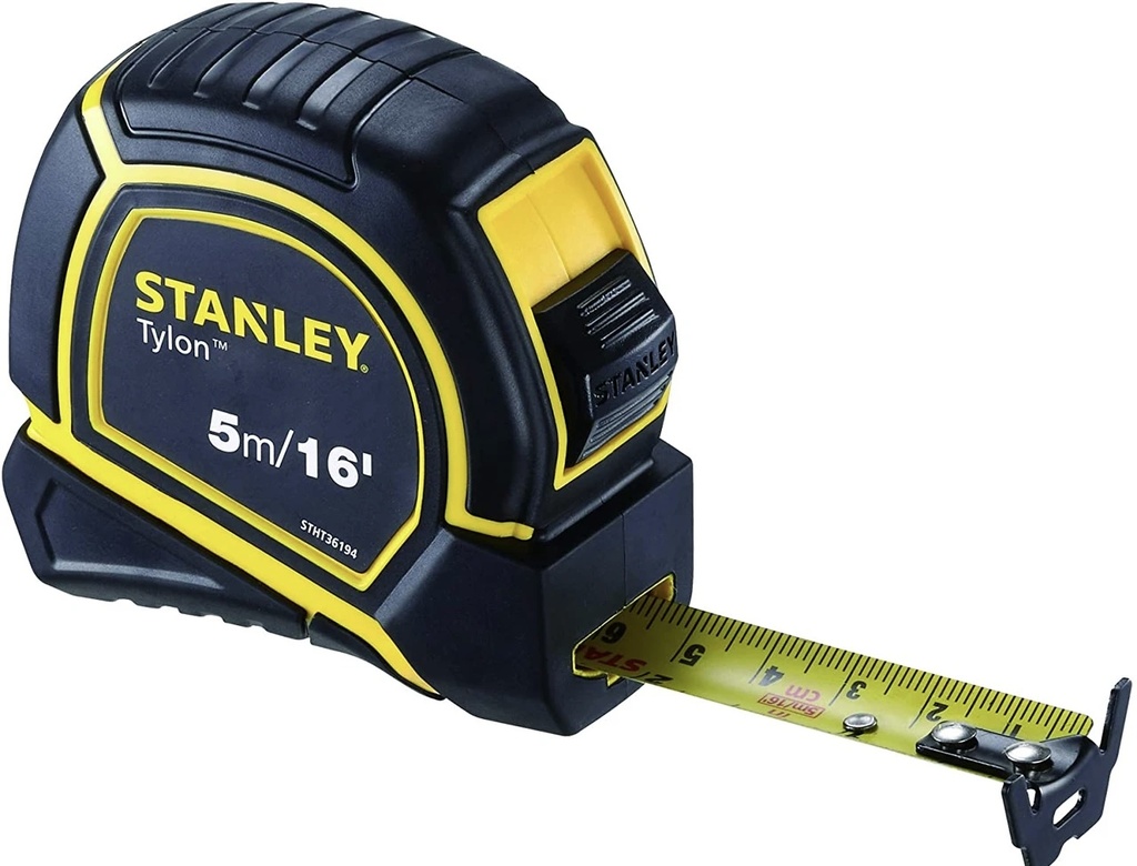  STANLEY MEASURING TAPE TYLON 5M/16' - STHT36194 