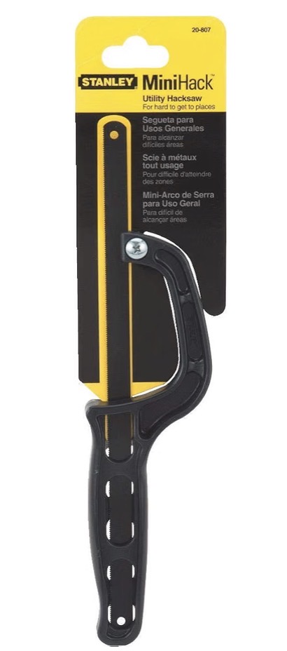  STANLEY MINI HACK SAW - STHT20807-8 