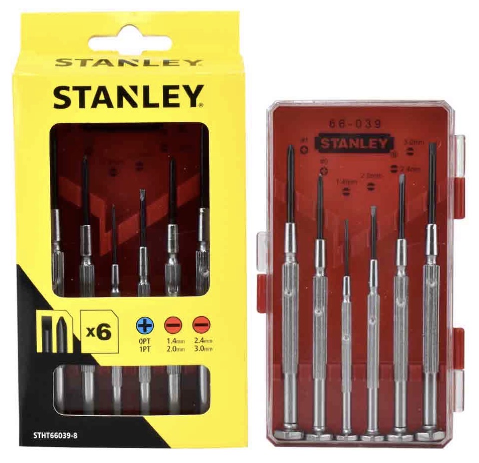  STANLEY SCREW DRIVER 6PCS SET - STHT66039-8 