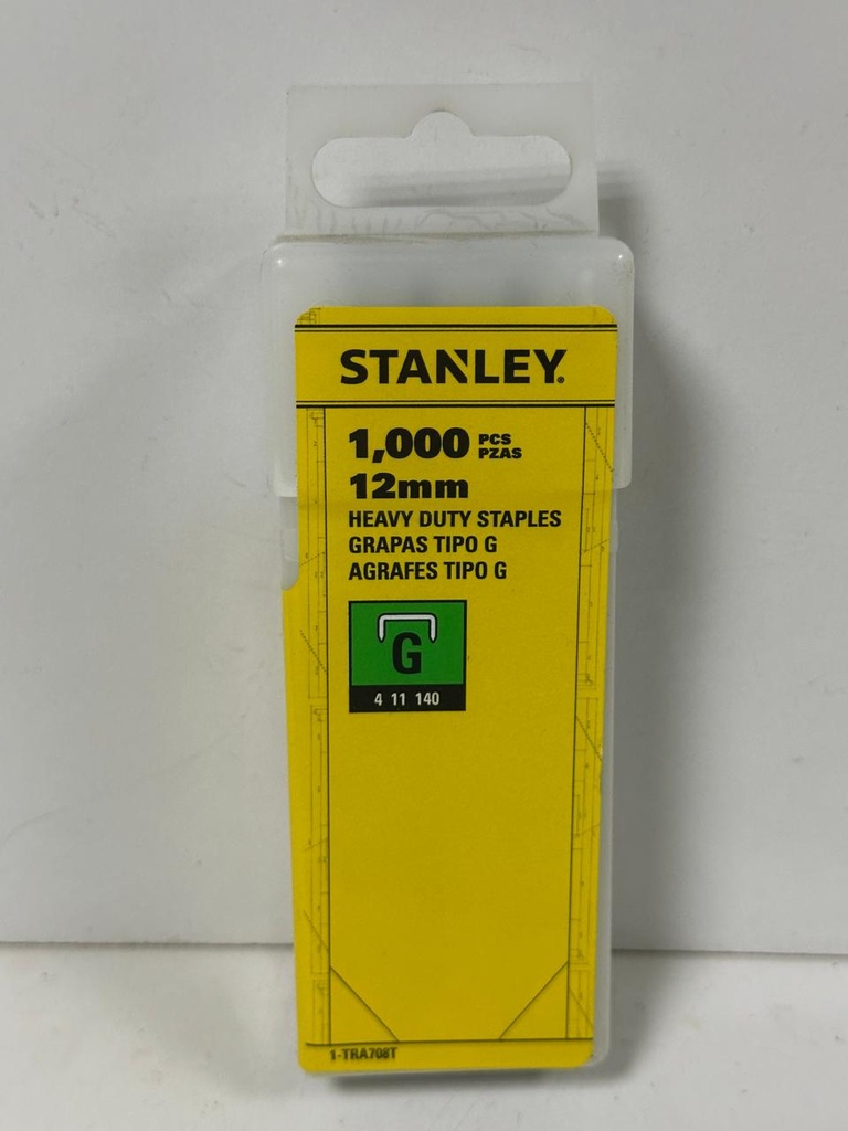  STANLEY STAPLES 12MM (G) - TRA708T 