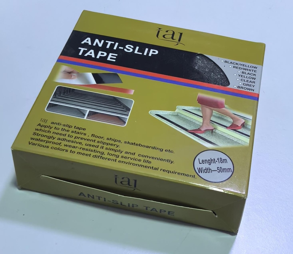  TAJ ANTI-SLIP TAPE 2" BLACK (5CMX18M) - HP-1407 