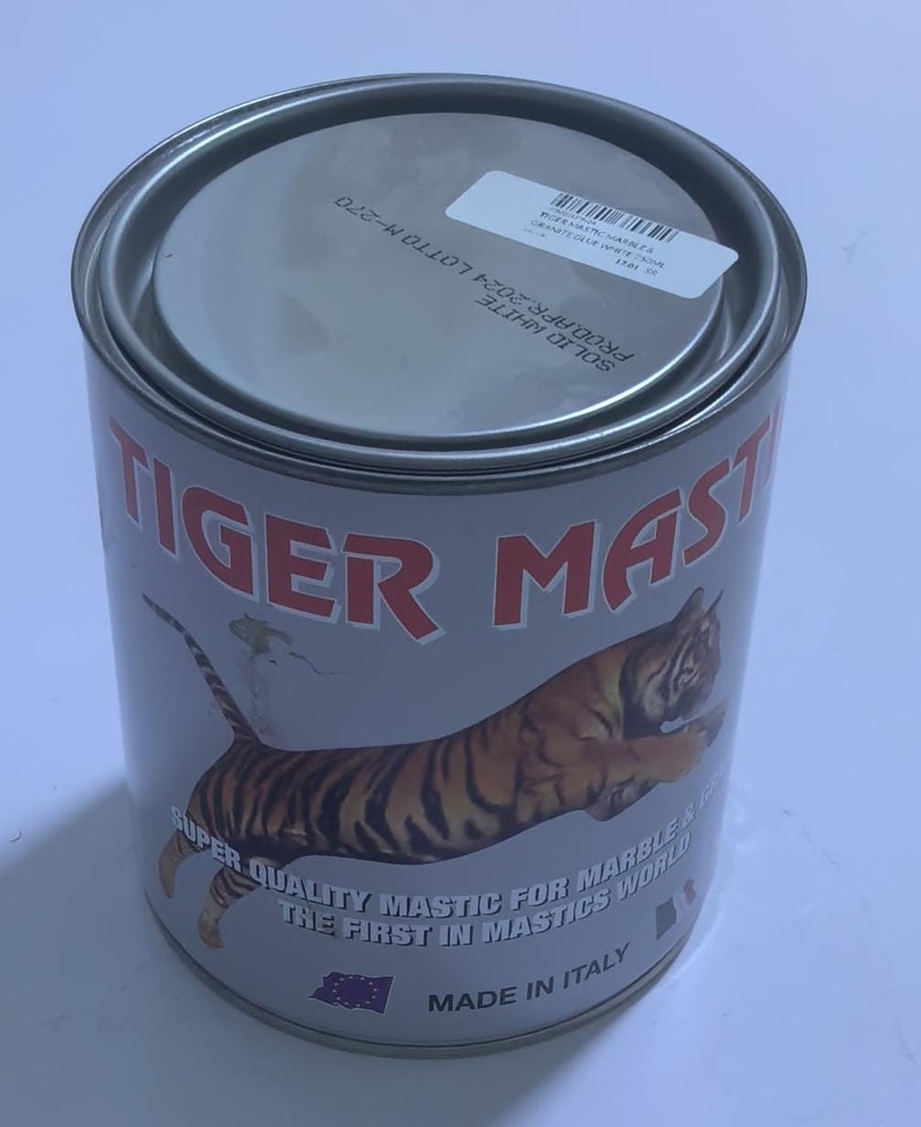  TIGER MASTIC MARBLE & GRANITE GLUE WHITE 750ML - ITALY 