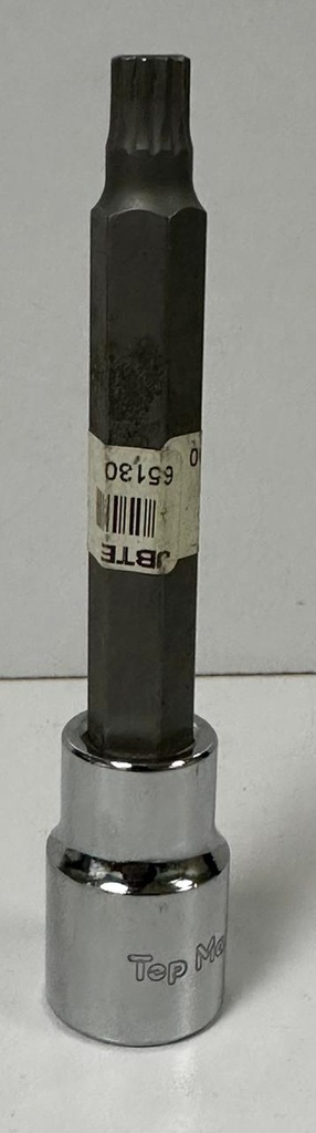  TOP MAX CR-V  8MM 1/2" SPLINE BIT SOCKET - TAIWAN 