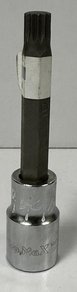  TOP MAX CR-V M10 SPLINE BIT SOCKET LONG - TAIWAN 