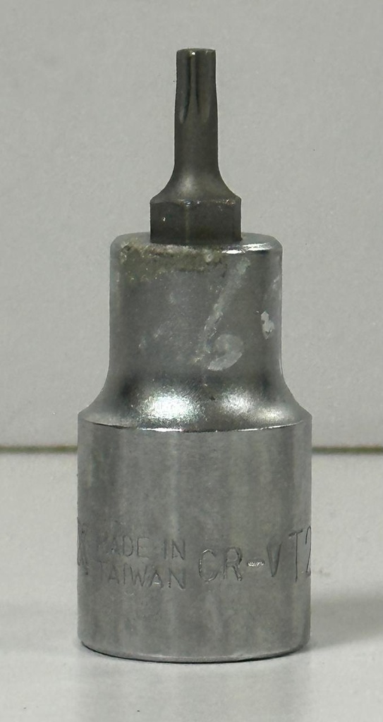  TOP MAX CR-V T20 SPLINE BIT SOCKET SHORT - TAIWAN 