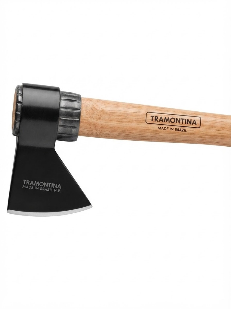 TRAMONTINA AXE BLACK HD 2KG WOOD FLAT HANDLE - BRAZIL / TRAMONTINA AXE 77322/424
