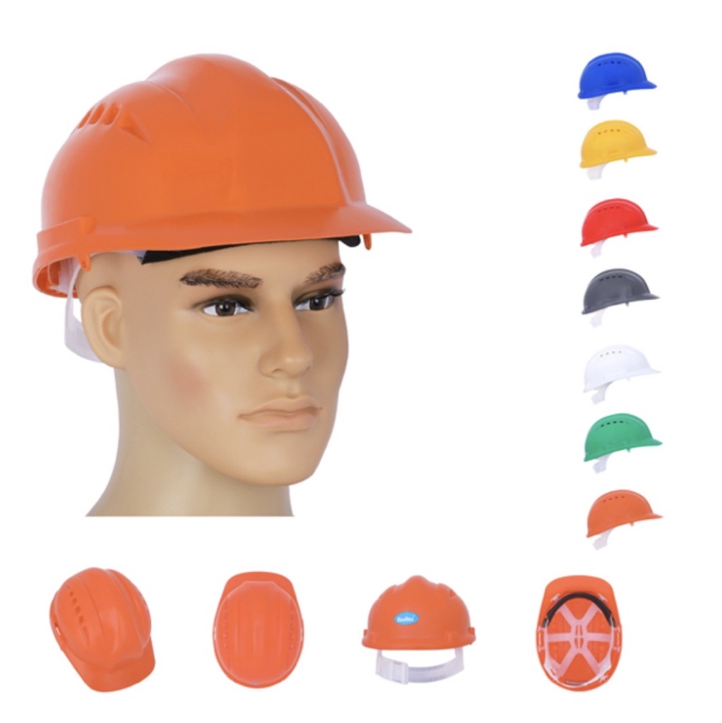  VAULTEX SAFETY HELMET WITH RATCHET & VENTILATING - ALL COLOR 