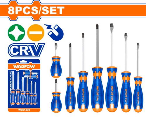  WADFOW 8PCS SCREW DRIVER SET -CHINA 