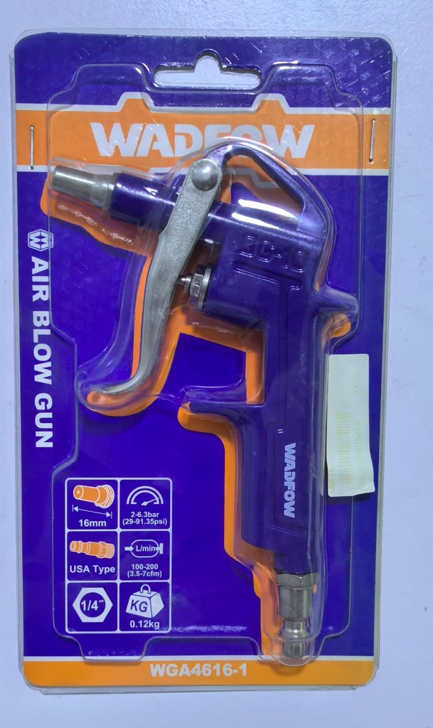  WADFOW AIR BLOW GUN 16MM BLUE -CHINA 