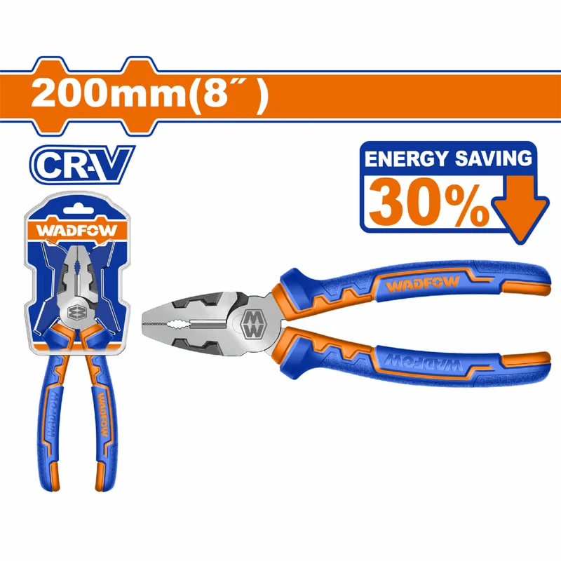  WADFOW COMBINATION PLIER 8"/200MM -CHINA 