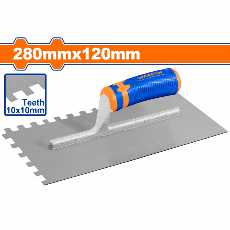  WADFOW PLASTERING TROWEL WITH TEETH 280MX120MM 