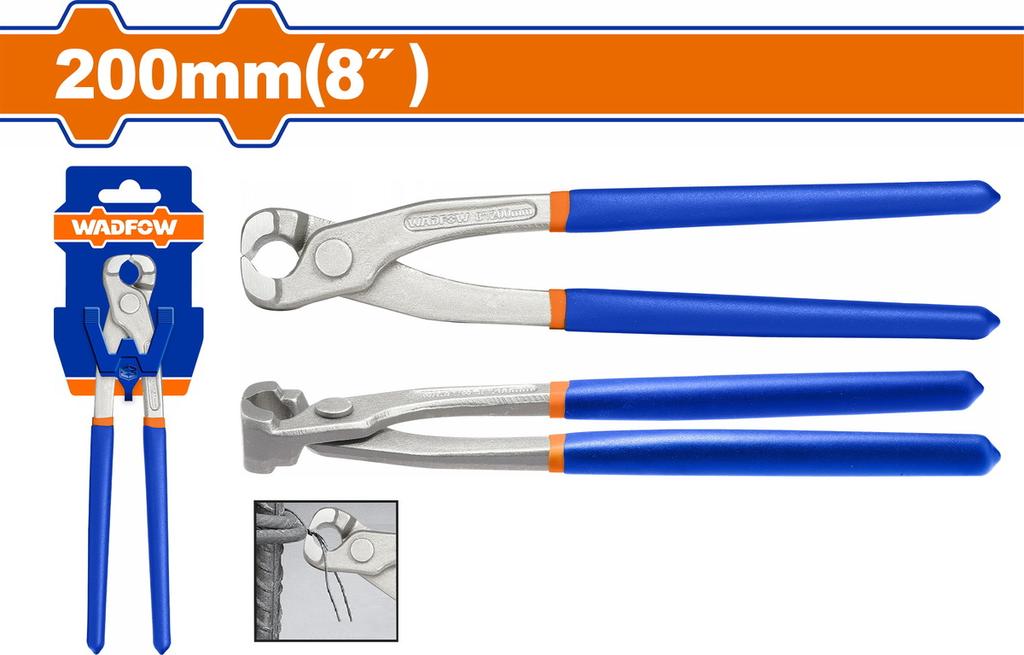  WADFOW RABBET PLIERS 8"/200MM -CHINA 