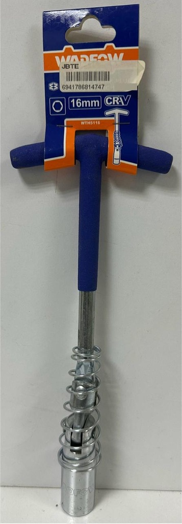  WADFOW T-HANDLE SPARK PLUG HANDLE WRENCH 16MM -CHINA 