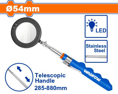  WADFOW TELESCOPIC MIRROR 54MM S.STEEL -CHINA 