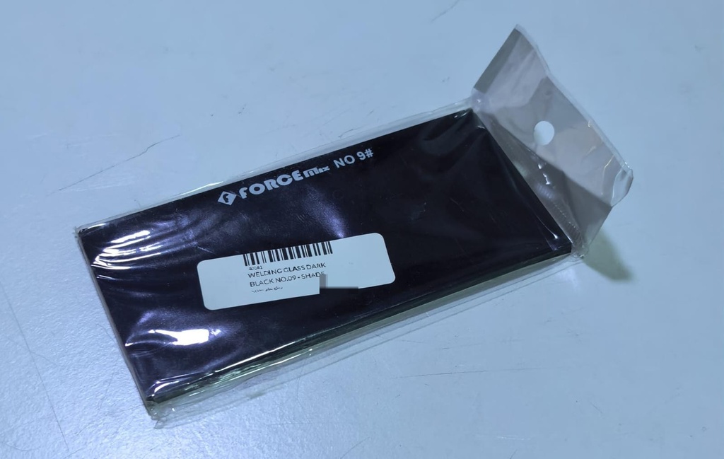  WELDING GLASS DARK BLACK NO.09 - SHADE 