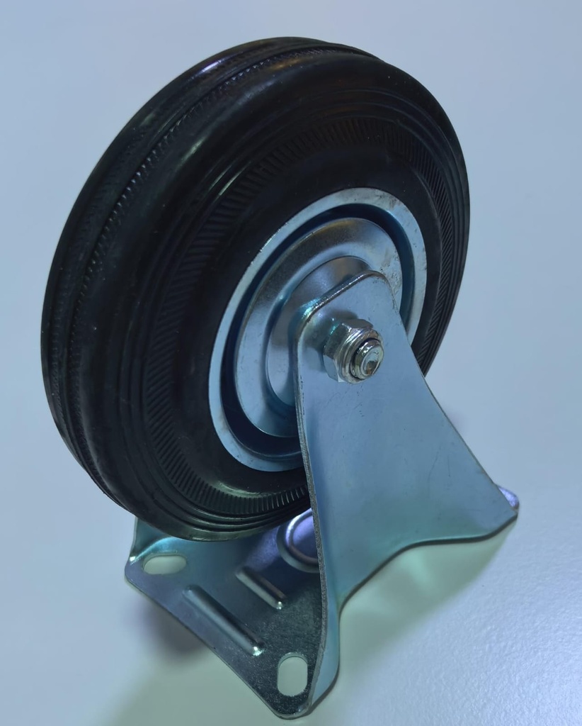  WHEEL BLACK FIX 5'' 125/37.5-50 - KIT/PRC 