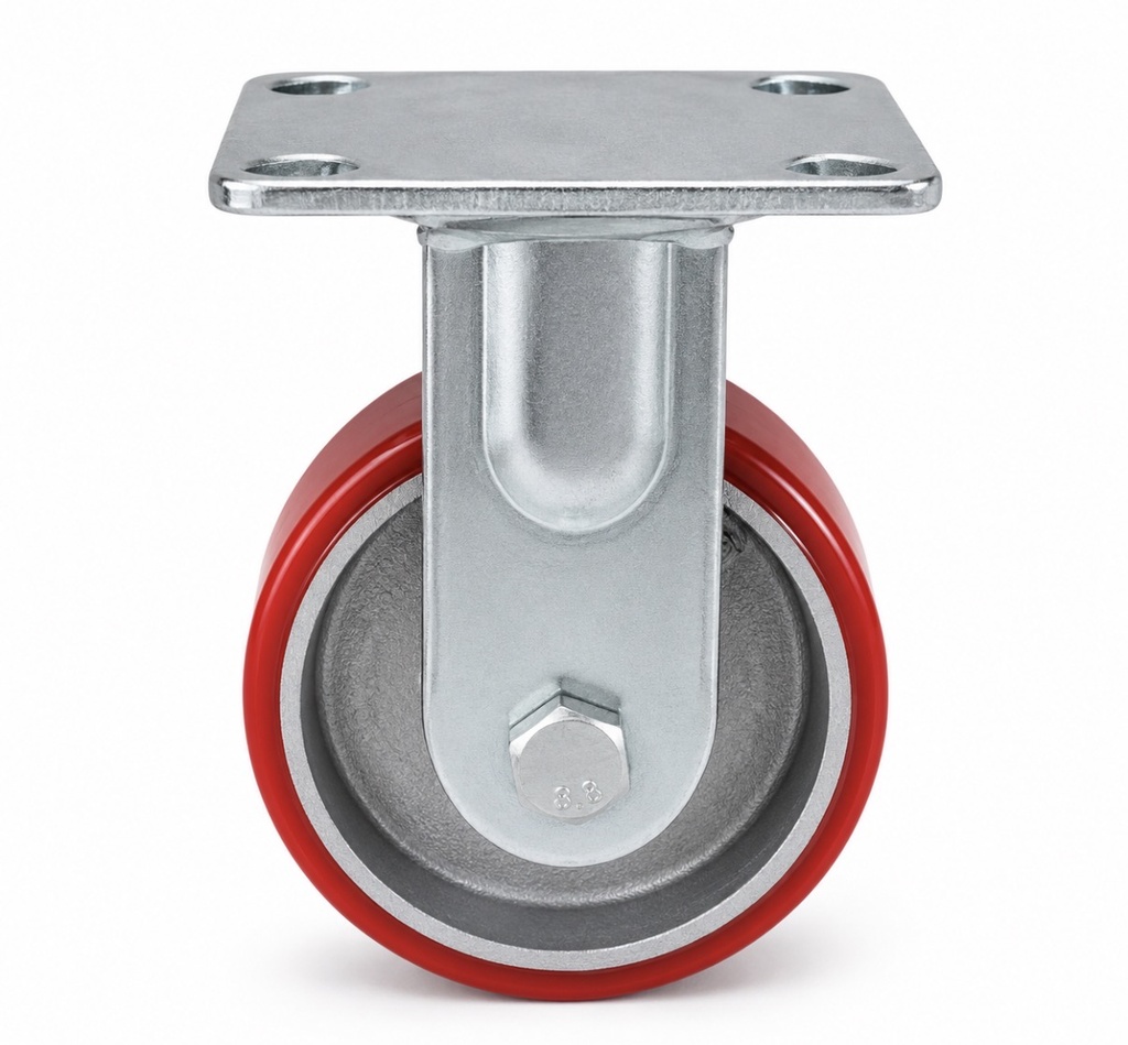  WHEEL RED FIX TYPE 4X2 100MM 4" - KIT 