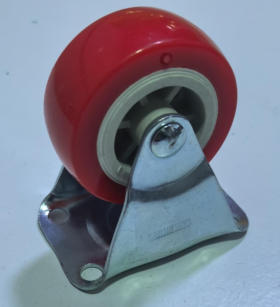  WHEEL RED RUBBER FIX 2" 50X21 - BMB 