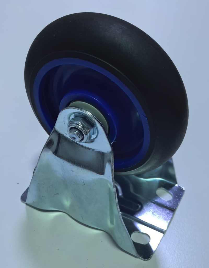  WHEEL TROLLY RUBBER FIX TYPE 5" -STRONG 