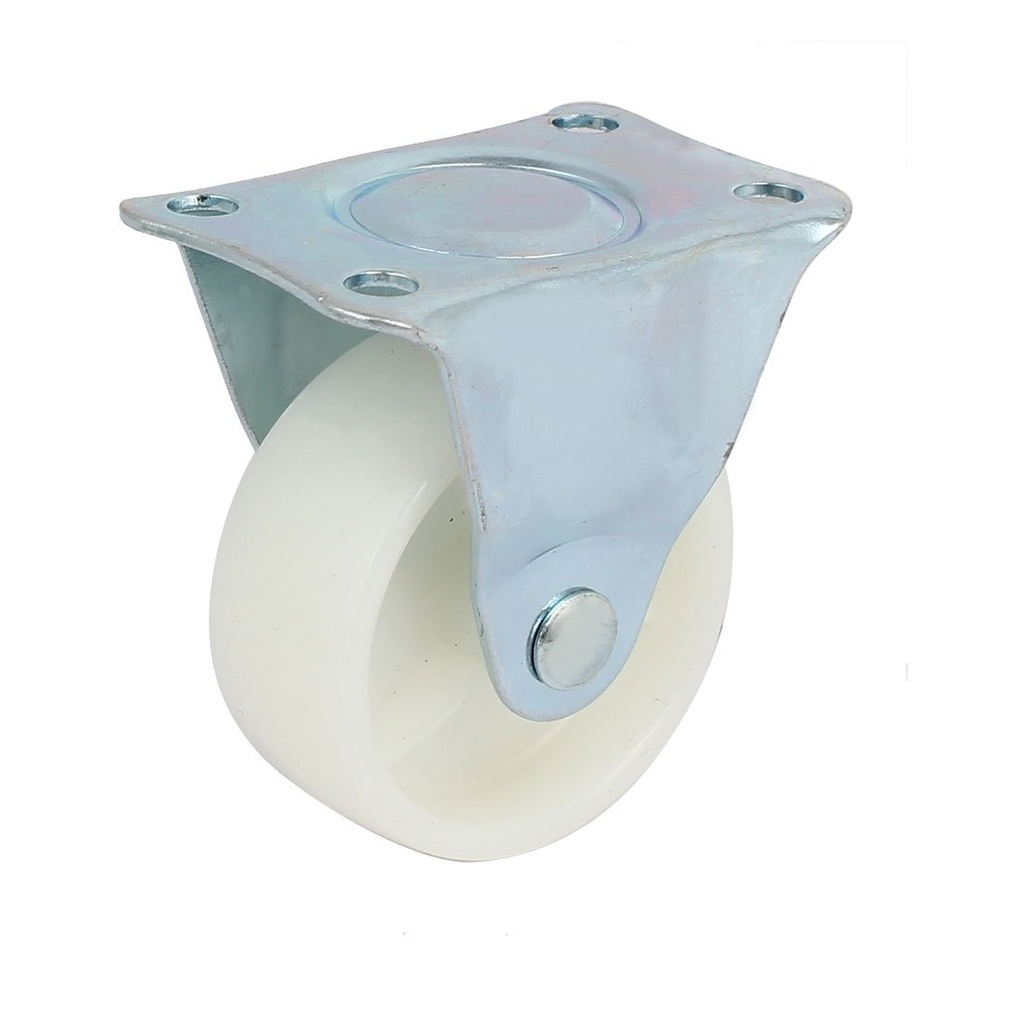  WHEEL WHITE PLASTIC 1.5" FIX TYPE (NO-191) - 20003226 