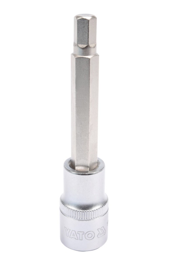 YATO HEX SOCKET A7DAPTER 1/2" 12MM LONG - YT-04396