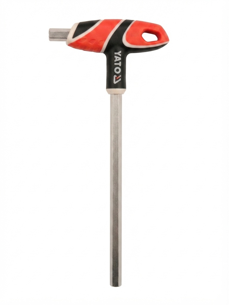  YATO T HANDLE HEX KEY 10MM RED/BLACK - YT-05581 