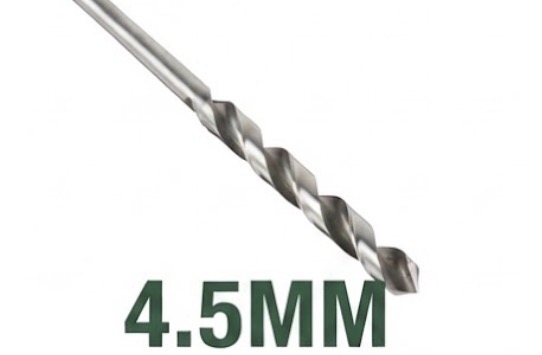  YDS FULL POLISH TWIST DRILL BIT 4.5MM 